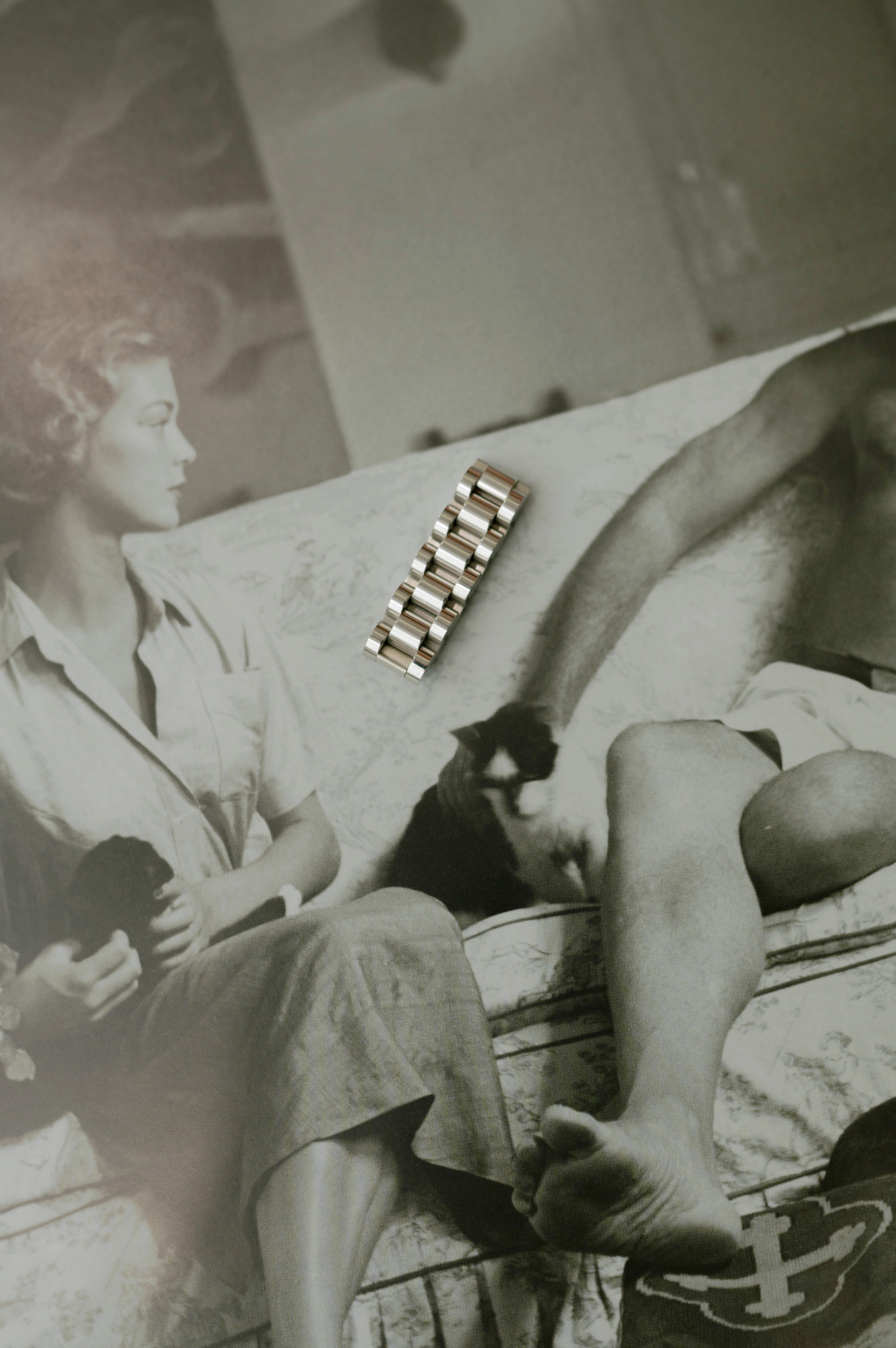 Watch Link Ring ?C Silver Elegant Style Pieces