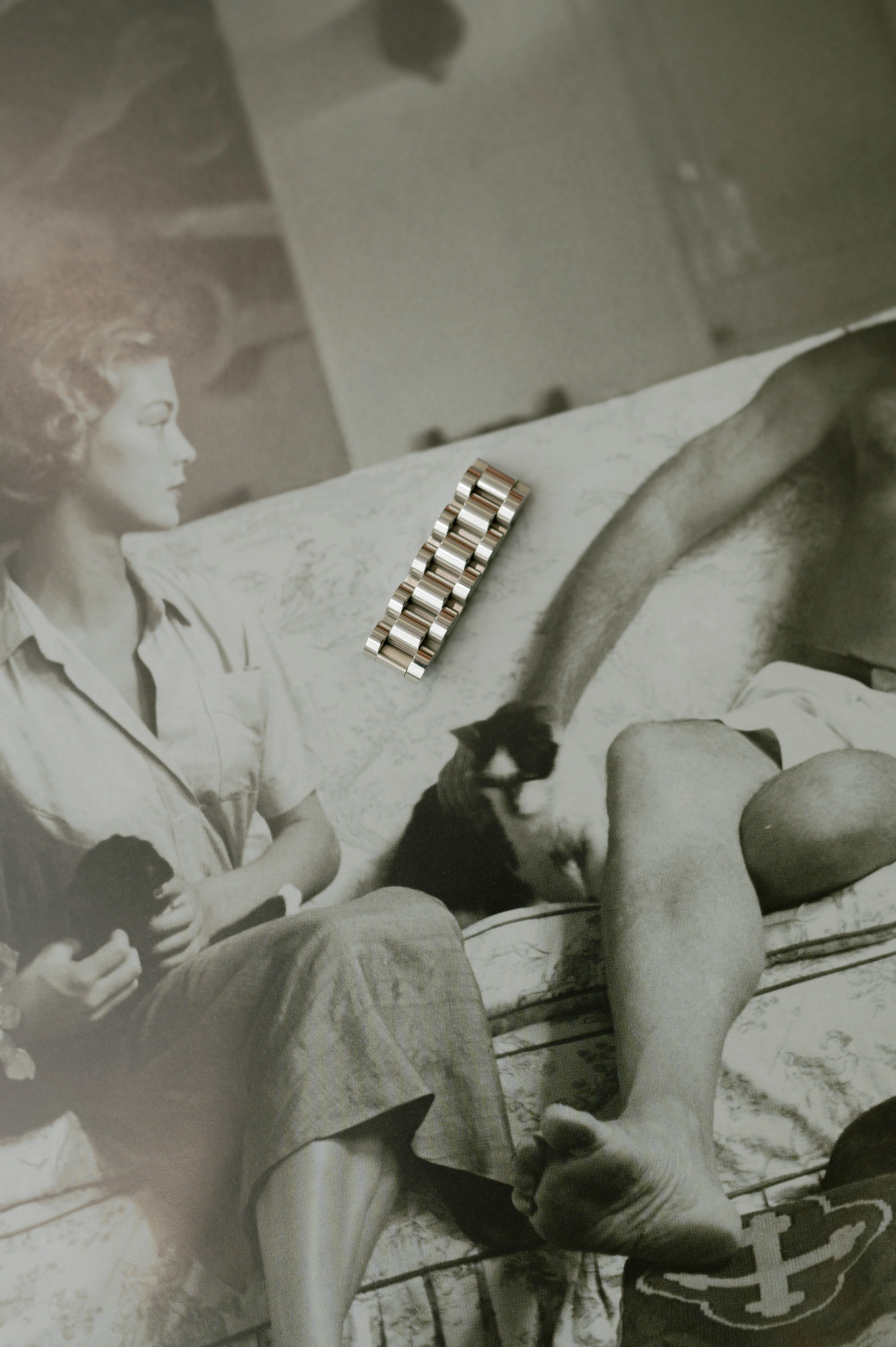 Statement Vibe Personal Touch Watch Link Ring ?C Silver