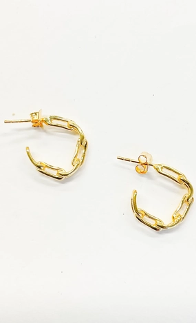 Versatile Fit Paper clip hoops - small