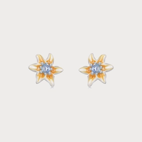Flower Earrings Elegant Embellishment Delicate Ornament