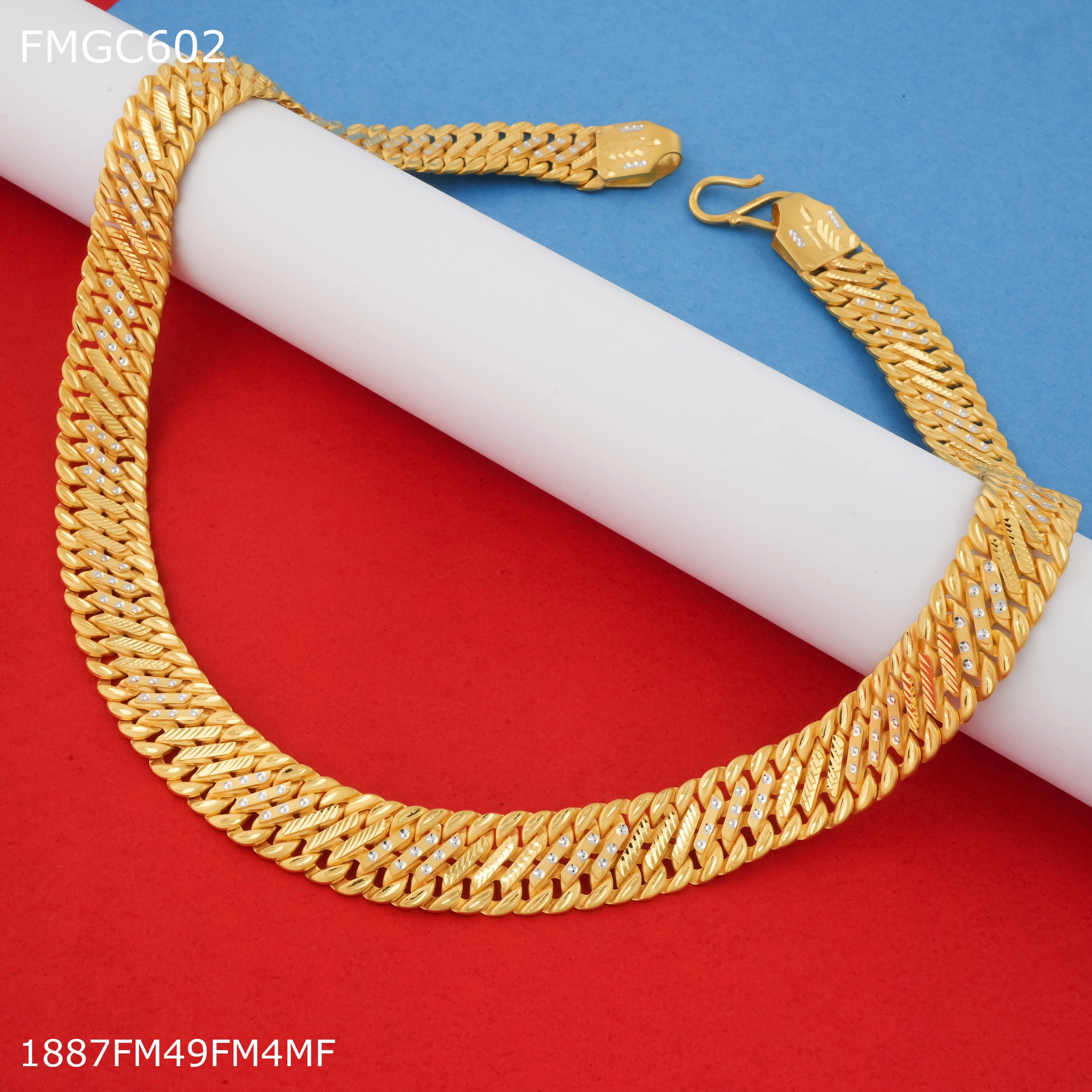 Chic Line Freemen 1GM Pokla two line Chain for Man - FMGC602