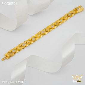 Freemen AD casting Bracelet for Men - FMGB226 Elegant Outline Exclusive Gifts
