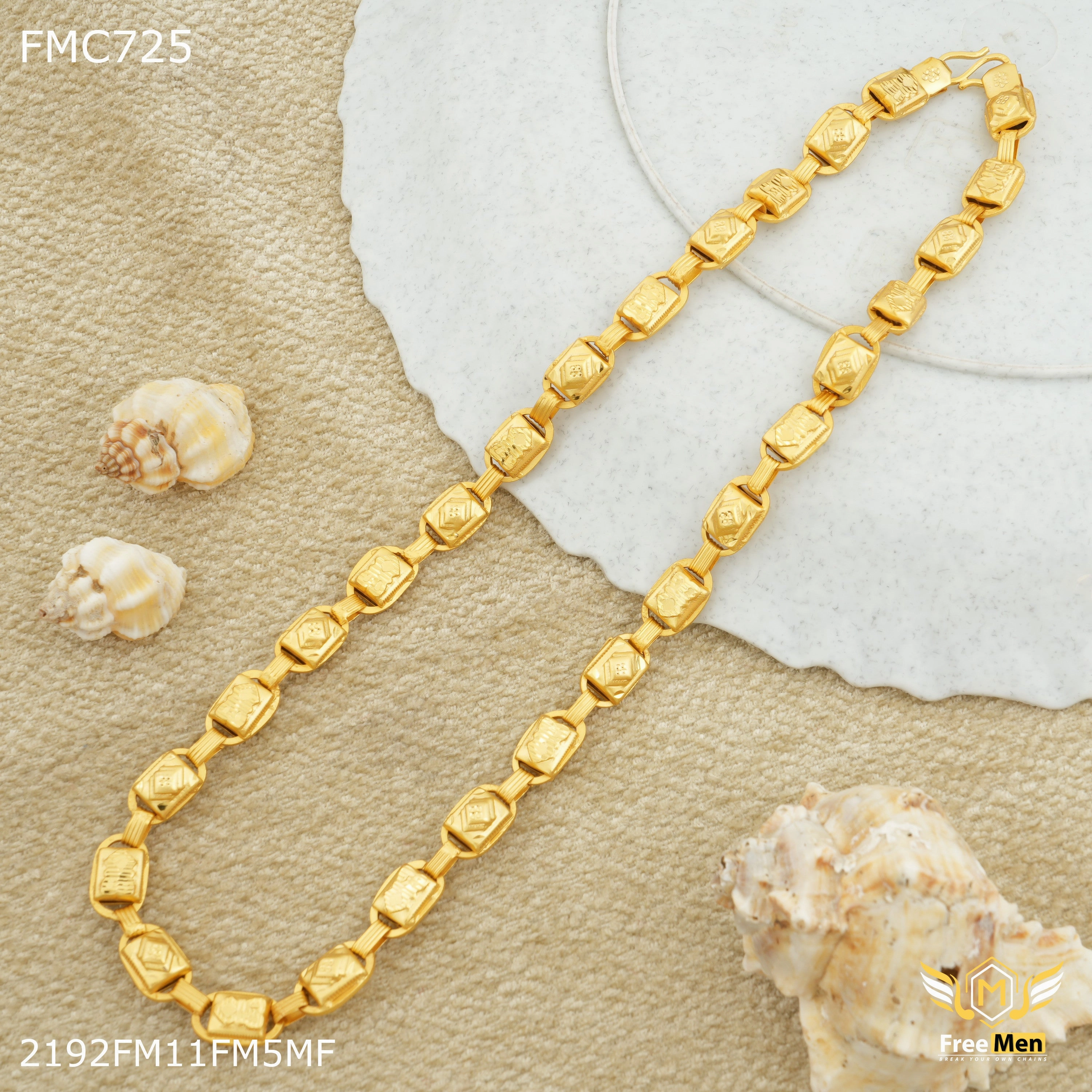 Chic Fusion Freemen Squar Box Chain for Man - FMC725