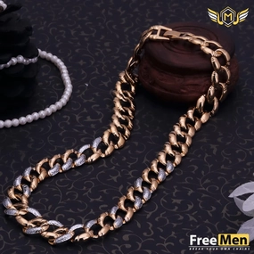 Freemen Thick micro plated chain for men Occasion Accent Fashionable Glow