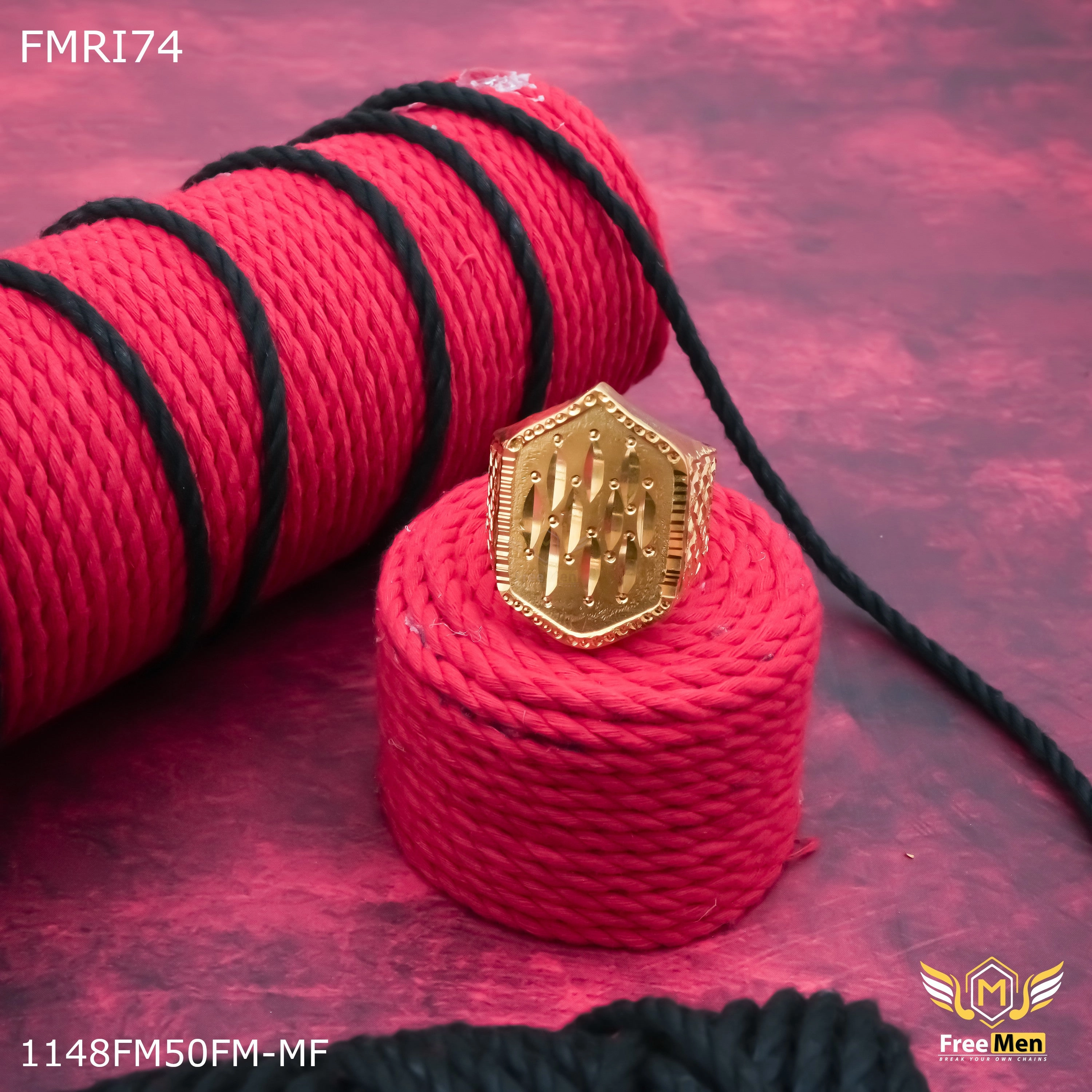 Freemen Tilak design IGP ring for men - FMRI74 Elegant Gift Pretty Accent