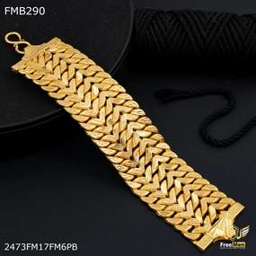 Airy Light Shiny Creations Freemen V to V Bracelet For Men - FMB290