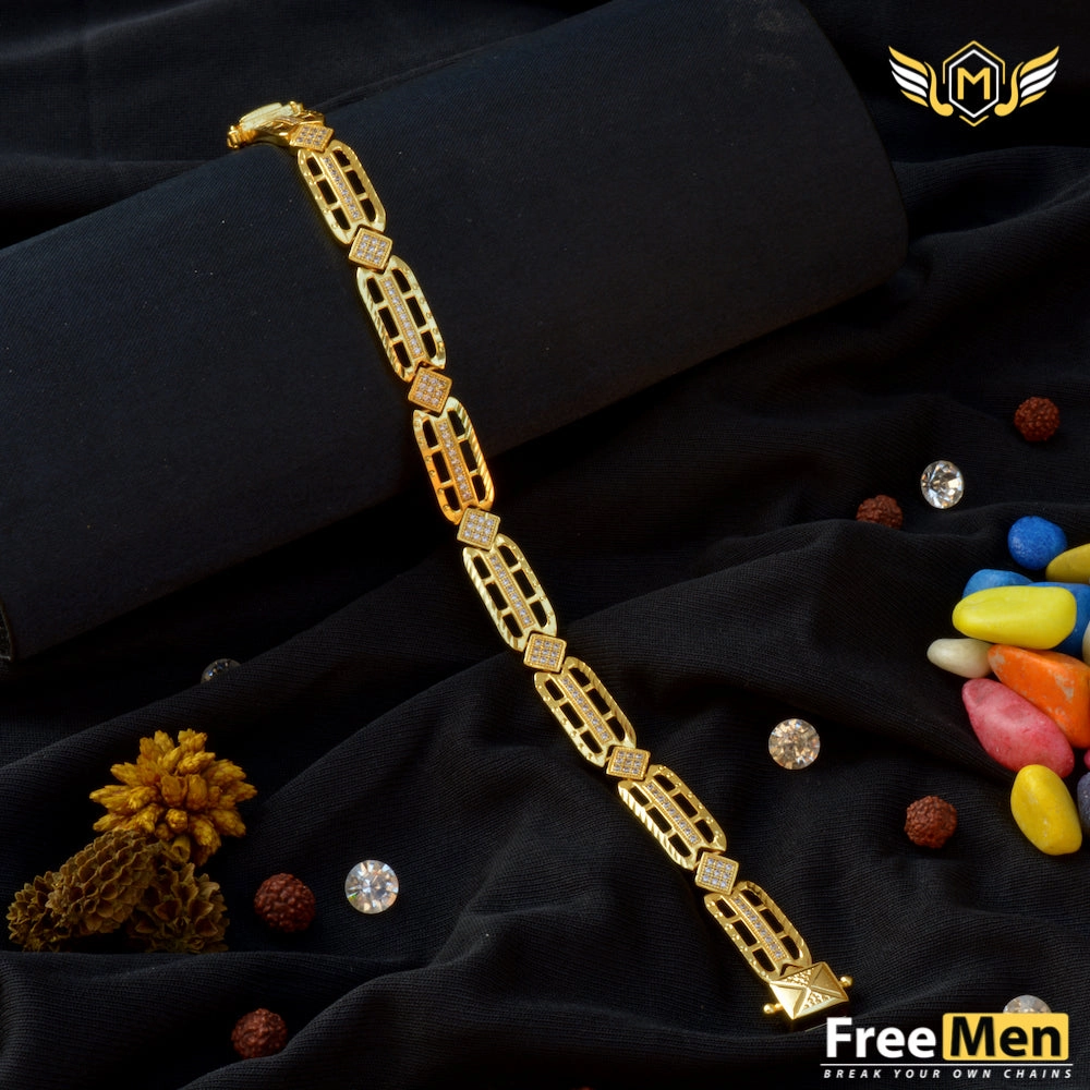 Delicate Sparkle Freemen VIP net to net bracelets for mens