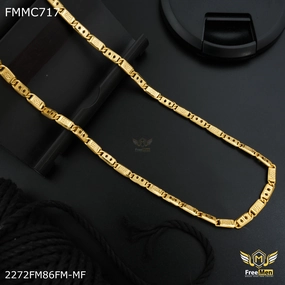 Timeless Shine Jewelry Freemen One by One Deep Nawabi Chain for Man - FMMC717
