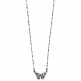 Brighton Bloom Petite Butterfly Necklace Brilliant Edge