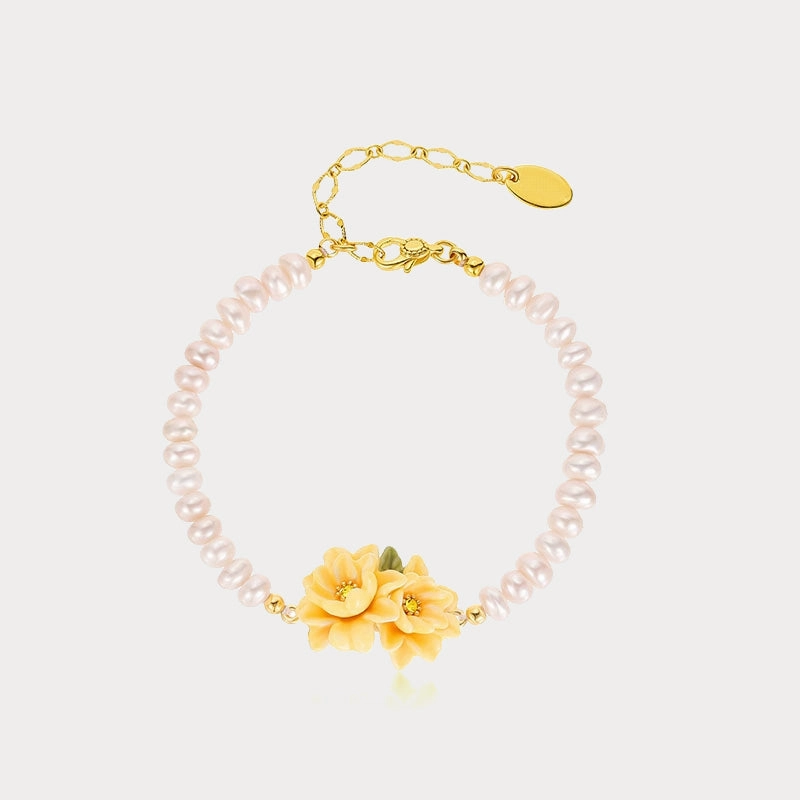 Easy Transition Gardenia Pearl Bracelet