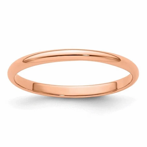 14K Solid Rose Gold 2mm 3mm 4mm 5mm 6mm 8mm Wide Men's and Women's Wedding Band Ring Sizes 4-14. Solid 14k Rose Gold,Thumb Toe Midi Ring Mother Daughter