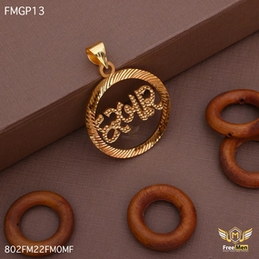 Glowing Accent Dazzling Finish Freemen Emperor Darbar Pendant For Men - FMGP13