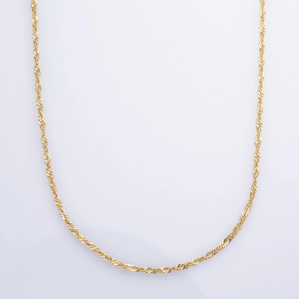 Finest Feature Gift Option 14k Yellow Gold Singapore Chain | 18" |