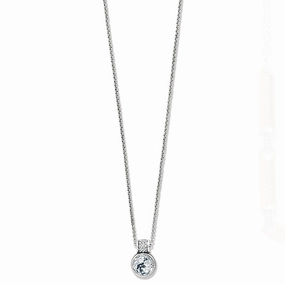 Subtle Twist Brighton Meridian Aurora Crystal Petite Necklace