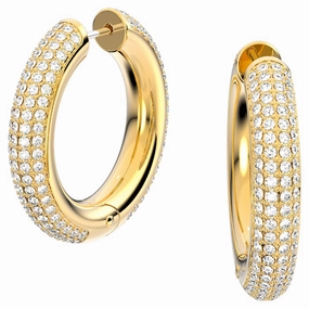 Occasion Wear Cool feature Swarovski Dextera hoop earrings