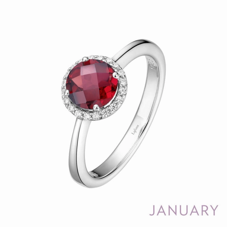 Subtle Elegance January Birthstone Ring