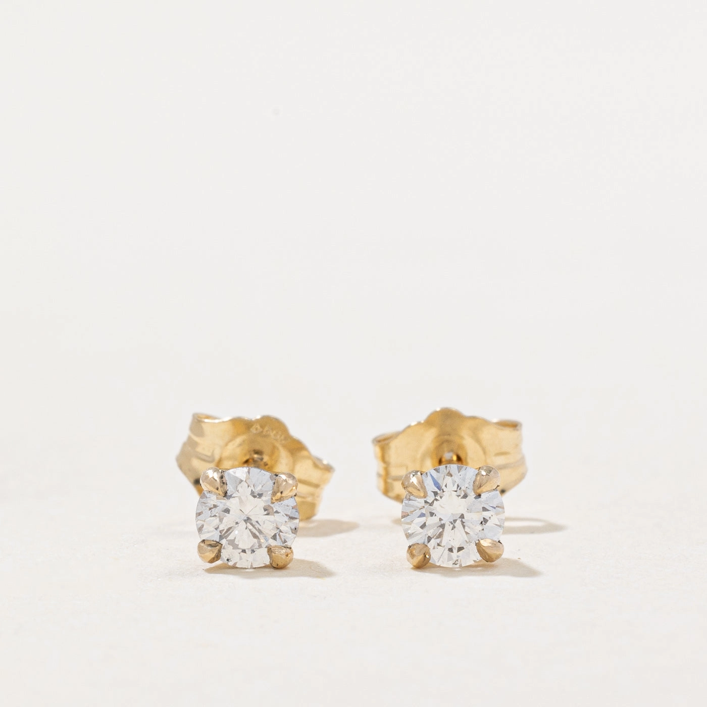 '100 Ways' Diamond Stud Earrings | 0.45ctw | Shiny Layer