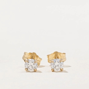 Textured Layers '100 Ways' Diamond Stud Earrings | 0.45ctw |