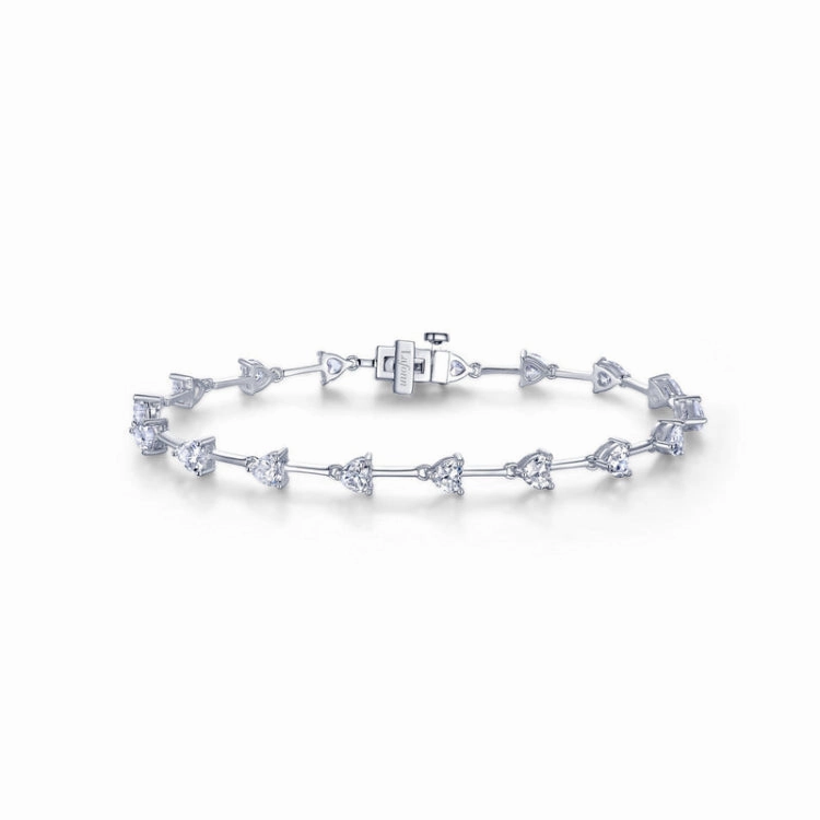 Statement Feature Heart Station Bracelet