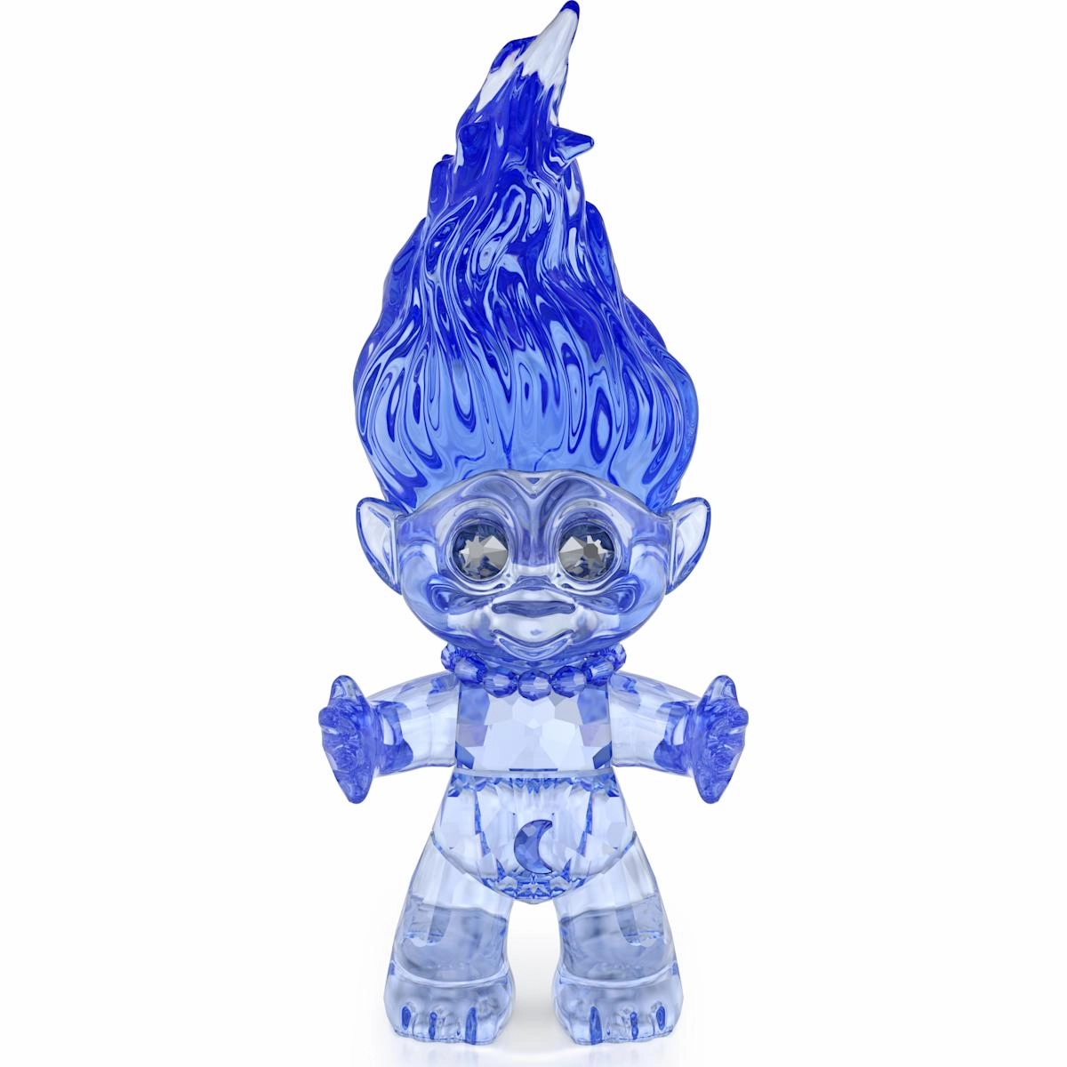 Swarovski Good Luck Trolls, Blue Custom Piece