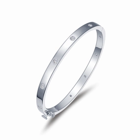 Effortless Fit Anniversary Gift High Polish Bangle Bracelet