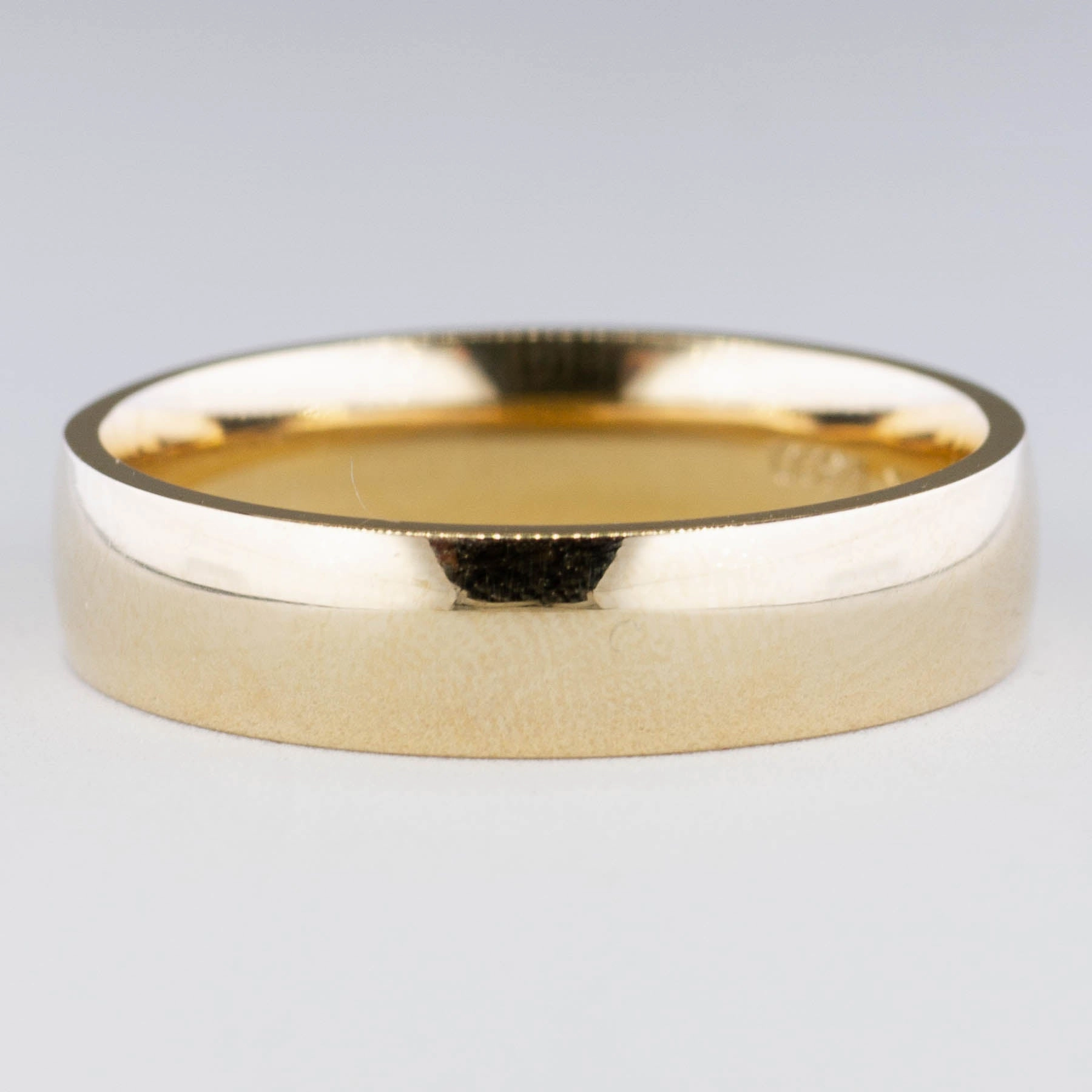'100 Ways' Classic Yellow Gold Band | Muted Details