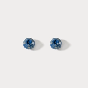 Sturdy Item Contemporary Look Blueberry Stud Earrings