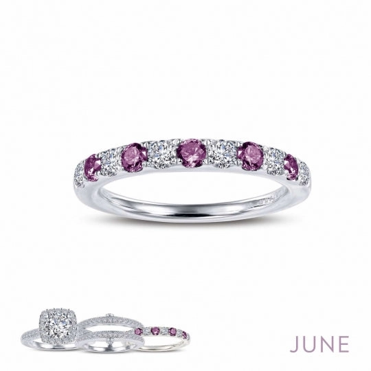 Daily Favorite Lafonn Birthstone Stacker Ring - June