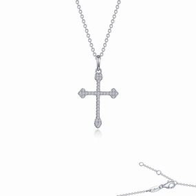 Lafonn Syriac Cross Pendant Artistic Accent