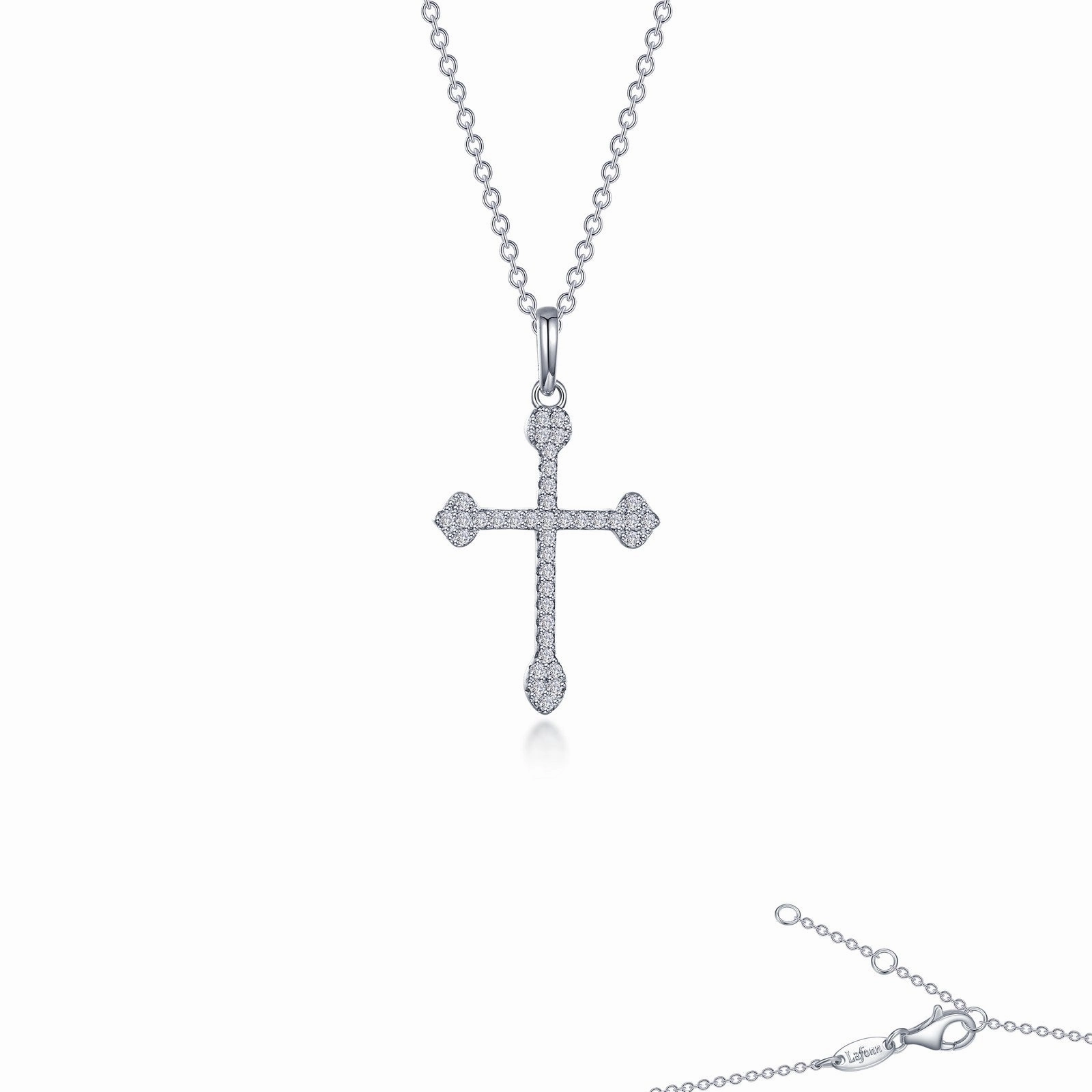 Lafonn Syriac Cross Pendant Artistic Accent