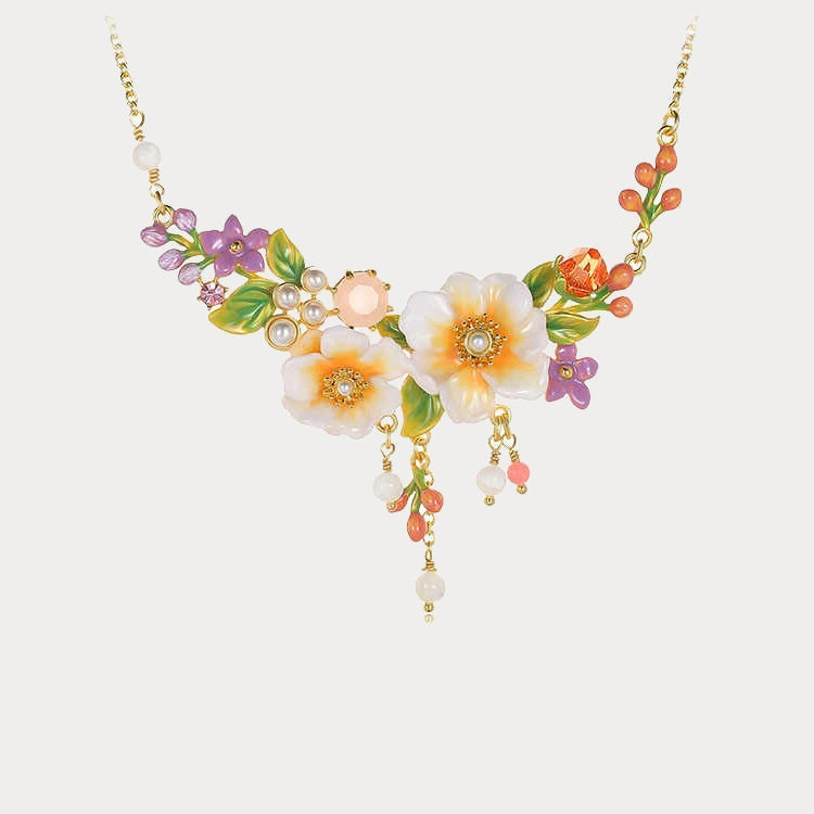 Jasmine Necklace Youth Gift Versatile Accent