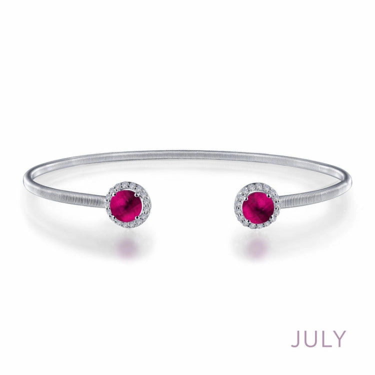 July Birthstone Bracelet Unique Creation