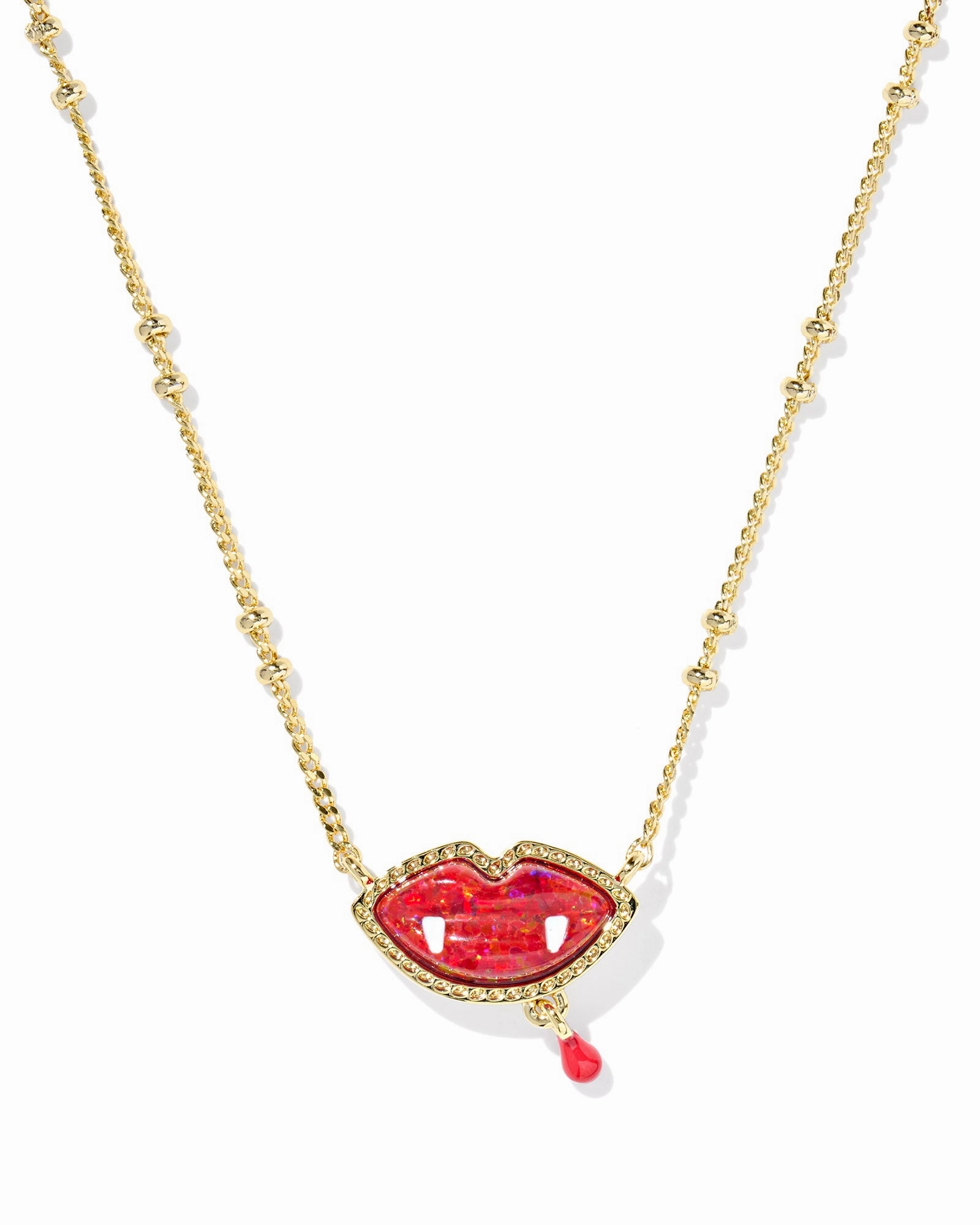 Daily Essential Kendra Scott Vampire Gold Short Pendant Necklace
