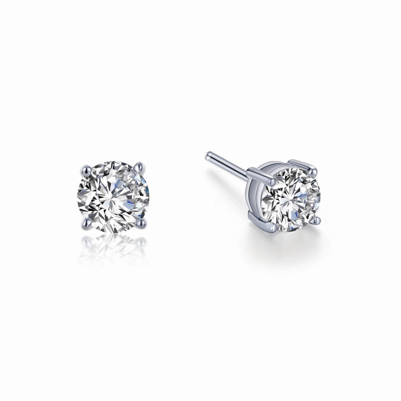 Office Wear Bold Lines Lafonn 1.50ctw Simulated Diamond Stud Earrings