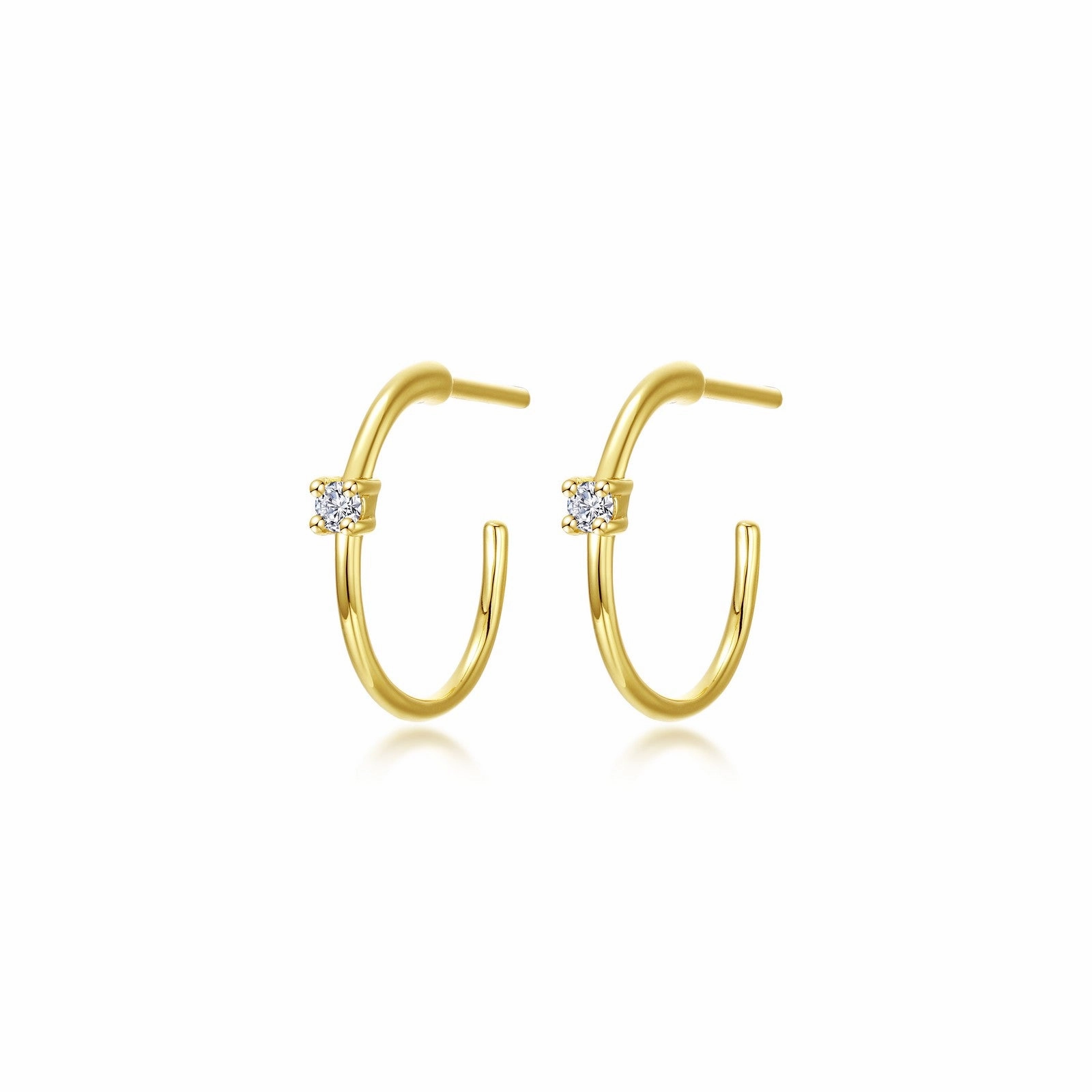 Versatile Sparkle Graceful Vibe Lafonn 25mm Hoop Earrings