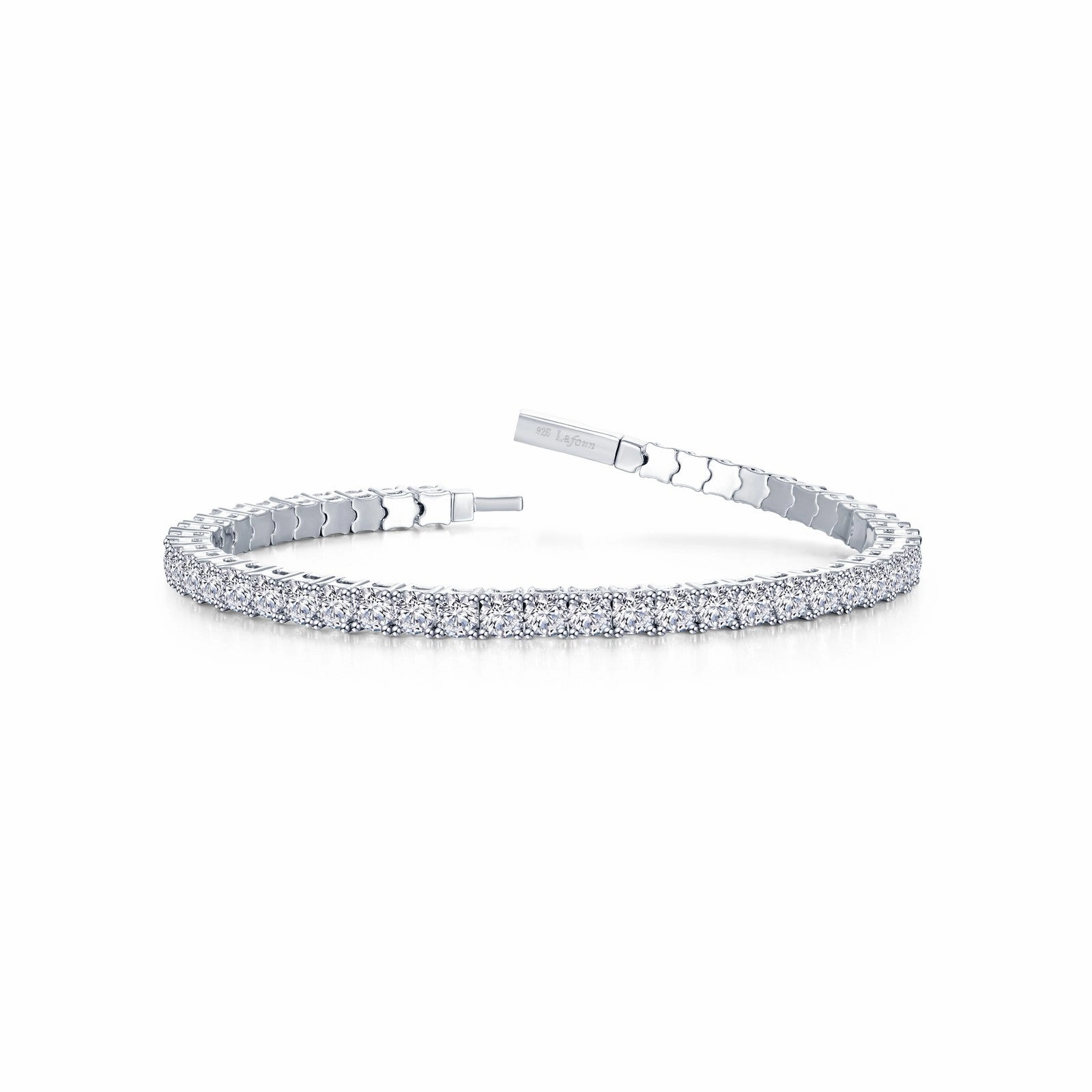 Lafonn 8ctw Flexible Tennis Bracelet, 6.8" Elegant Outfit Simple Elegance