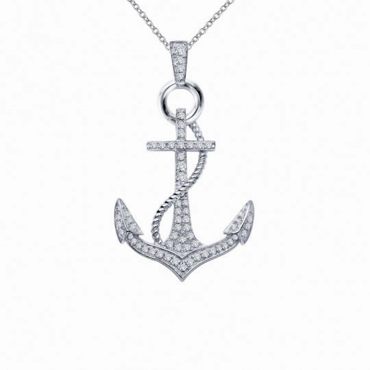 Elegant Statement Lafonn Anchor Pendant