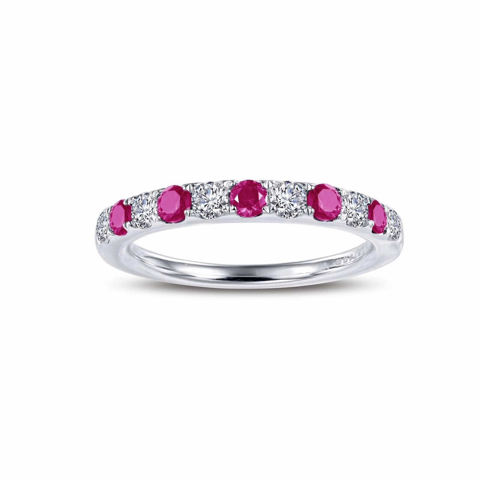 Classy Vibe Lafonn Birthstone Stacker Ring - July