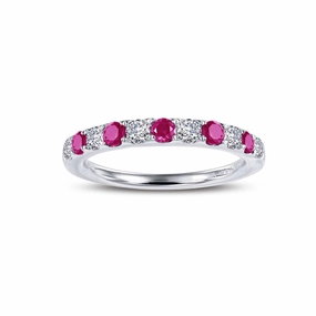Classy Vibe Lafonn Birthstone Stacker Ring - July