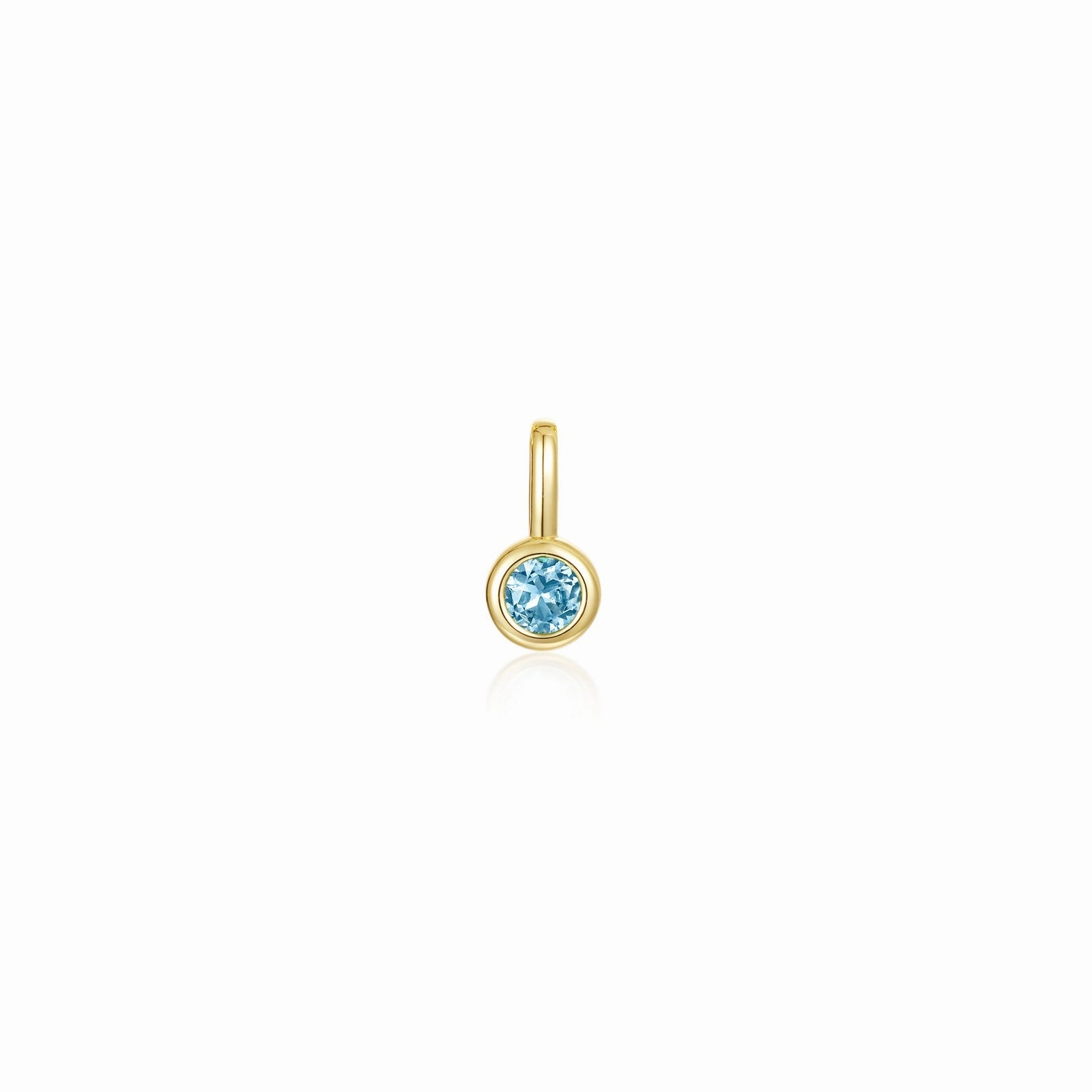 Lafonn December Bezel Birthstone Charm Cozy Glow