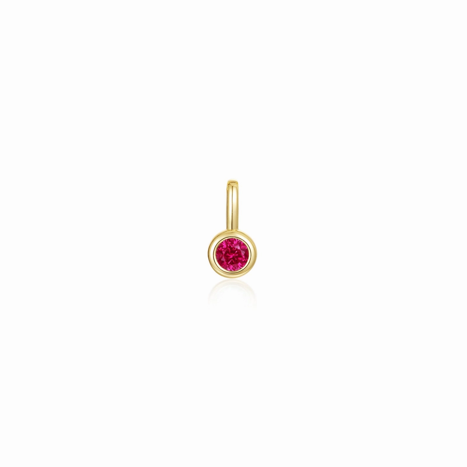 Sleek Detailing Premium Finish Lafonn July Bezel Birthstone Charm