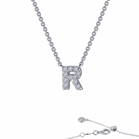 Lafonn Letter R Initial Necklace Luxury Taste