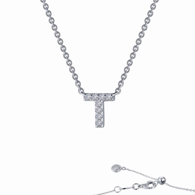 Lafonn Letter T Initial Necklace Distinct Look