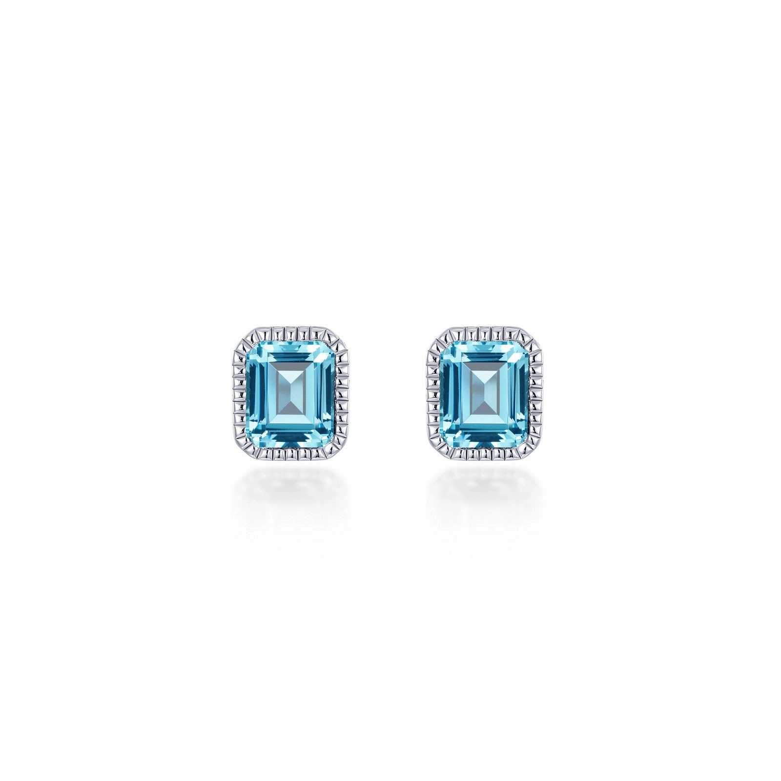 Lafonn March Birthstone Solitaire Earrings Evening Feature Stylish Pop