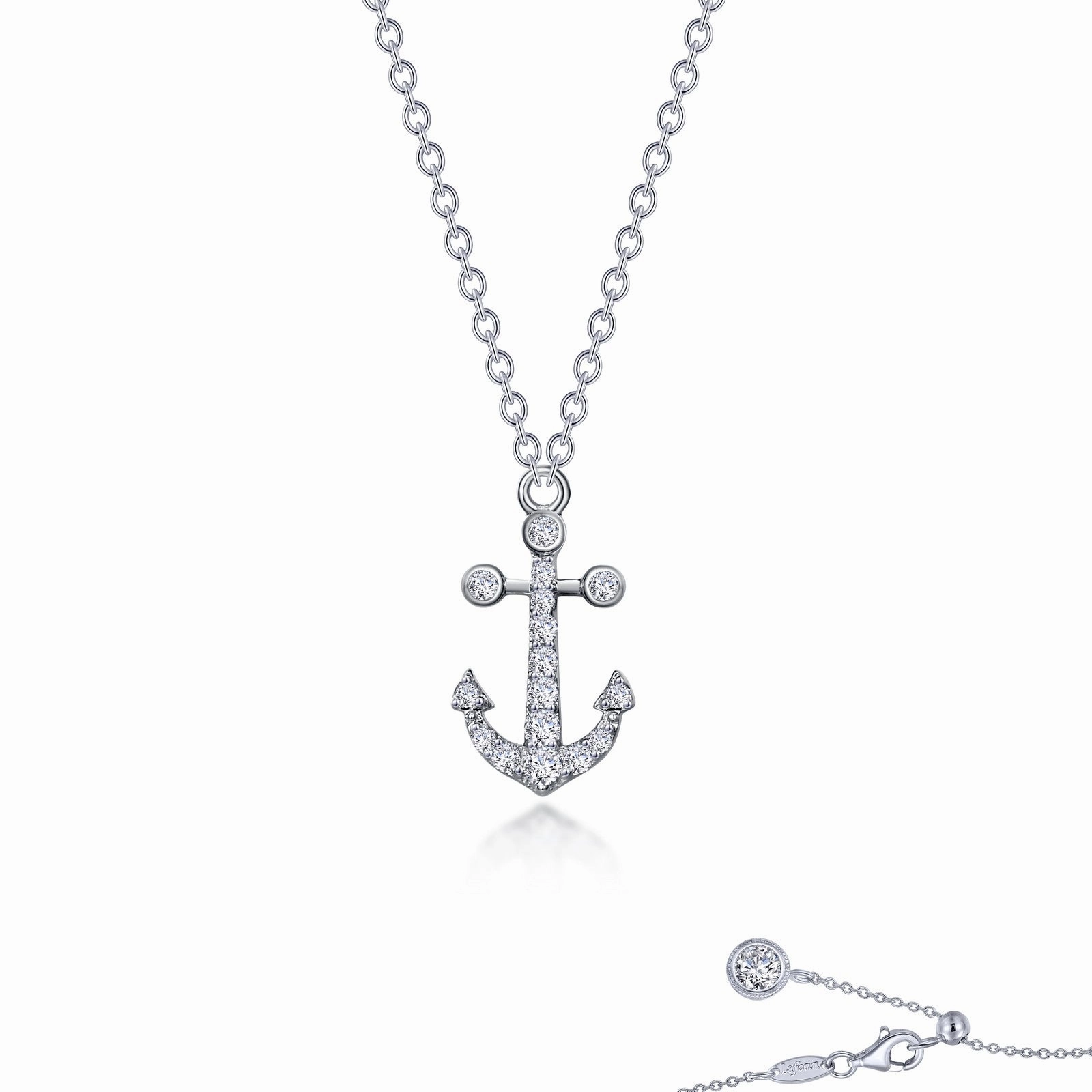 Soft Highlight Lafonn Mini Anchor Necklace