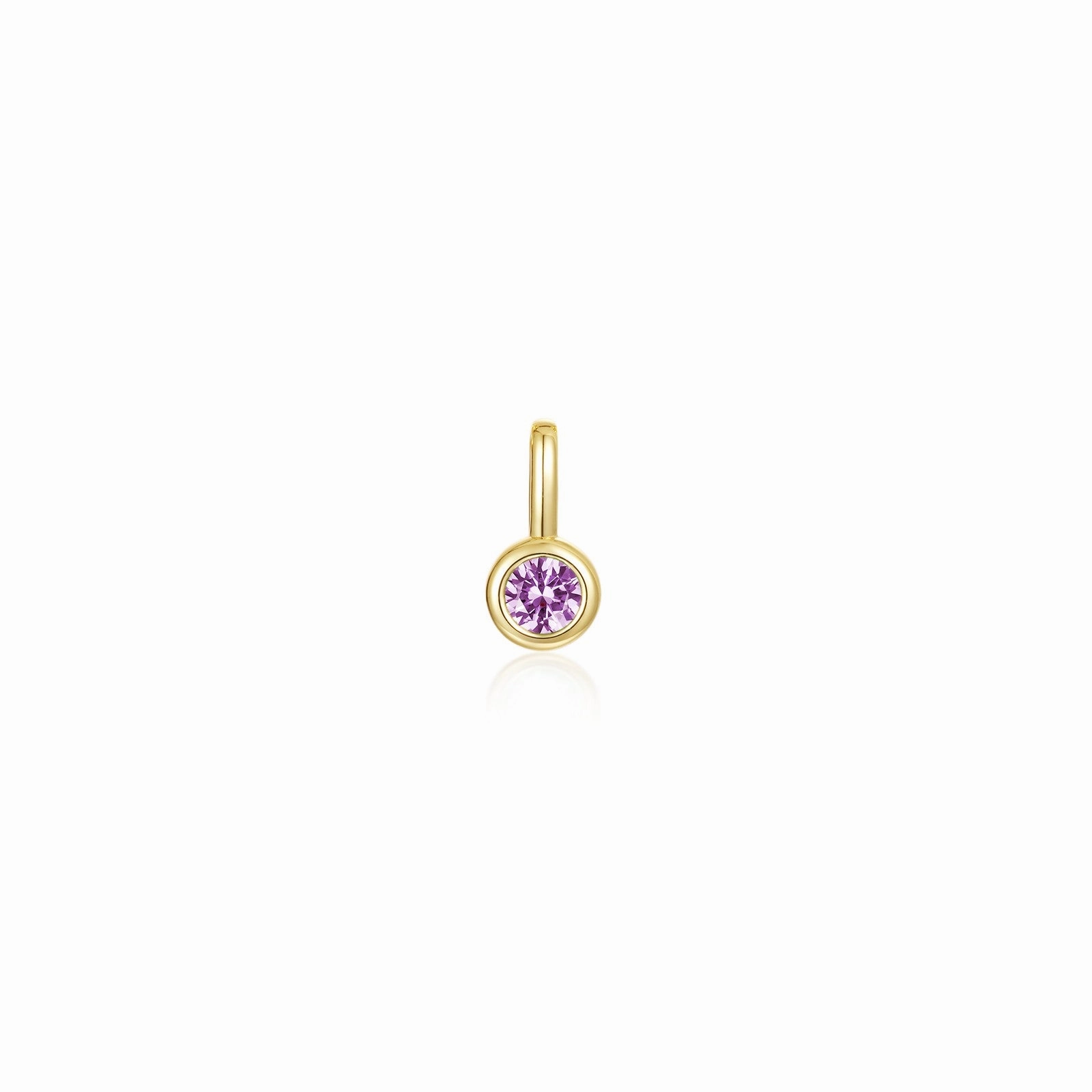 Luxe Moment Stylish Highlight Lafonn October Bezel Birthstone Charm