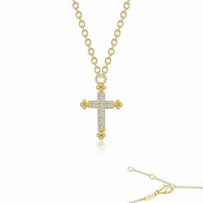 Effortless Piece Allure Form Lafonn Petite Cross Necklace