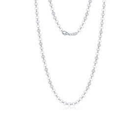 Lafonn "Lola" Disc Chain, 18" Luminous Look