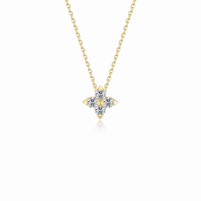 Lafonn Trillium Superbloom Necklace Delicate Feature