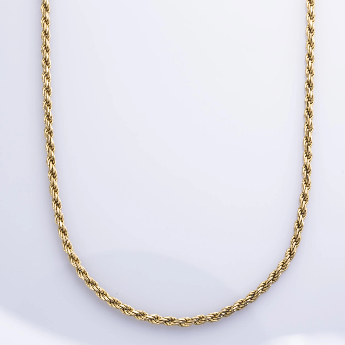 Delicate Form 14k Yellow Gold Rope Chain | 18" |